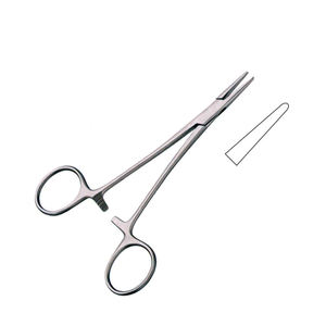 Porte-aiguille Sarot réutilisable (19 cm) à cliquet verrouillable, instrument chirurgical en acier de qualité médicale pour la chirurgie thoracique - Product Image 4