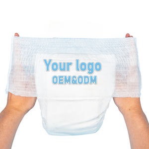 Mẫu miễn phí nhãn hiệu riêng bán buôn hấp thụ cao dùng một lần unisex dành cho người lớn kéo lên tã cho nam giới và phụ nữ - Product Image 1