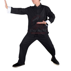 Combinaisons de Kung Fu de conception professionnelle, personnalisées selon votre propre design, vêtements d'arts martiaux, kimono de Kung Fu - Product Image 4