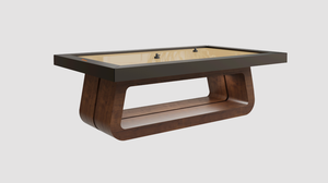 Table de hockey sur air Takamaka, table de jeu d'intérieur haut de gamme avec cadre en bois courbé, surface lisse pour utilisation à domicile ou en salle de jeux - Product Image 2