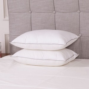 Factory Price Wholesale Modern Solid Neck <b>Bed</b> <b>Pillows</b> Cotton Cover Flame Retardant Anti-Bacteria - Product Image 3