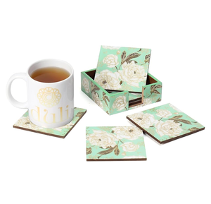 Posavasos de MDF con impresión en esmalte, de alta calidad, clásicos, personalizados, para vasos de agua, a precio económico. - Product Image 2