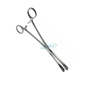 Pinza de Acero Inoxidable para Sujetar Esponjas Médicas, Instrumento Quirúrgico de Acero Inoxidable para Sujetar Esponjas - Product Image 4
