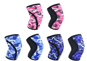 GHANI GROUP New Design Professional Manufacturer Unisex All Season Fitness Weightlifting <b>Knee</b> Sleeves Customized Logo - Product Image 4