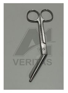 Tijeras Lister A-1 VERITAS de Acero Inoxidable de Alta Calidad, Tijeras para Cortar Vendajes con Hojas Curvas, Instrumentos Certificados ISO y CE - Product Image 4