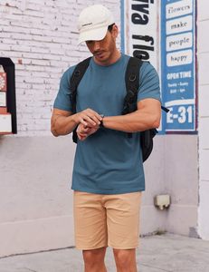 Mens <b>Athletic</b> Performance T Shirt Quick Dry Moisture Wicking Breathable Gym Fitness Running Sportswear Lightweight Activewear - Product Image 3
