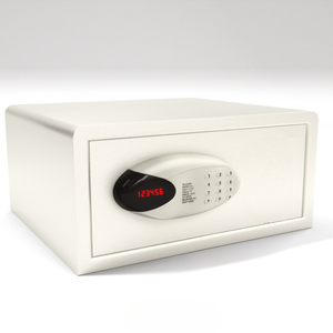 Electronic Digital Safe Locker for Hotel Room <b>Security</b> Heavy Duty Safe Box with LED Keypad and Override Key - Product Image 1