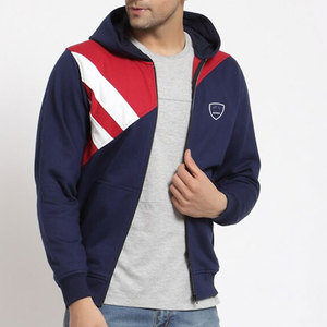 Premium Eco-Friendly Polyester/Cotton Fleece Stonewashed Hoodie Multi-Tone Zipper-Up <b>Jacket</b> Custom Logo Regular Fit Winter - Product Image 5