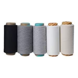 เส้นด้ายผสมสี OE ผลิตจากฝ้ายรีไซเคิลผสมโพลีเอสเตอร์ Ne10/1 สำหรับการทอผ้าและงานถัก - Product Image 5