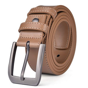Ceinture décontractée pour homme, de qualité supérieure, en cuir véritable résistant, avec longueur classique et personnalisable, fabriquée au Pakistan - Product Image 4