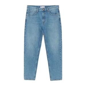 กางเกงยีนส์ทรงสลิมฟิตผู้ชายรุ่นใหม่ล่าสุด โลโก้แบบกำหนดเอง ผู้ผลิตกางเกงยีนส์ผ้าฝ้าย 100% กางเกงยีนส์ลำลองผู้ชายคุณภาพสูง - Product Image 1