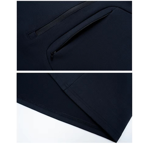 Fournisseur de vêtements de fitness en gros à prix réduits – Pulls d'entraînement extérieur personnalisés, faible MOQ, vêtements de sport, veste en molleton à quart de zip - Product Image 6