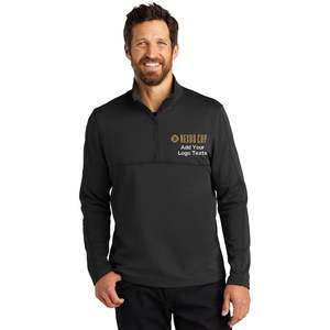 2025 Custom Men's F804 Pullover XS Quarter Zip Soft Fleece Enzima Lavado Antiarrugas Costura Bordado Su Propio Diseño - Product Image 2