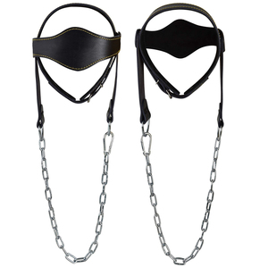 Premium Leather <b>Head</b> Harness Adjustable Neck Strength <b>Training</b> <b>Head</b> Harness-Durable Weightlifting Leather <b>Head</b> Harness With OEM - Product Image 4