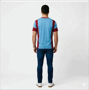 เสื้อยืดผู้ชายคอตตอน 100% พิมพ์โลโก้ตามสั่ง สไตล์วินเทจ ทรงโอเวอร์ไซส์ แขนสั้น คอกลม สตรีทแวร์ ฮิปฮอป ดีไซน์ถัก - Product Image 5