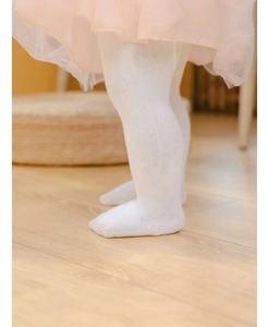 Chaussettes pour filles en spandex/coton, couleur unie, mignonnes et tendance, pour le printemps et l'automne - Product Image 5