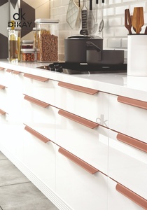 Minimalist Aluminum cabinet handle bar <b>drawer</b> <b>pull</b> knob durable furniture hardware modern cabinet accessory sleek home - Product Image 2