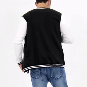 High quality windproof <b>slim</b> <b>fit</b> baseball breathable custom logo wholesale manufacturer stylish custom logo unisex varsity <b>jacket</b> - Product Image 2