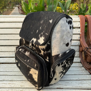 Sacs à dos en cuir de vachette fait main en gros, fournisseur OEM, logo personnalisé, qualité export, sacs d'école à vendre - Product Image 4