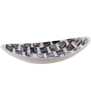 Bandeja de Servir Elegante Hecha a Mano con Forma de Barco de Madreperla para Exhibición de Alimentos y Decoración del Hogar, Ecológica - Product Image 4