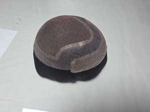 Taz วิกผมสำหรับผู้ชายวิกผมวิกผมวิกผมแบบลอนคลื่นลึกทำจากผมเลมี้อินเดียและผมมนุษย์บังคลาเทศ - Product Image 6