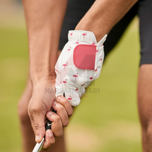 Guantes de Golf de Piel de Oveja Suave con Correa de Muñeca Ajustable y Material Resistente al Sudor para Jugadores Profesionales - Product Image 4