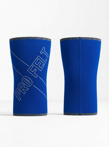 Genouillères de protection professionnelles ajustables en néoprène souple avec logo imprimé en 3D personnalisé pour soulager la douleur articulaire - Product Image 6