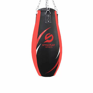 Sac de frappe en cuir PU PVC de haute qualité, personnalisable avec logo, pour entraînement de boxe, rempli de sable – Vente chaude - Product Image 5