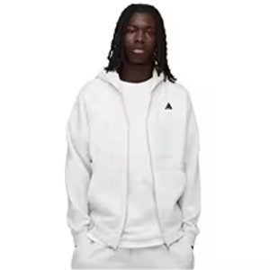 Vente en gros de sweats à capuche zippés en molleton 100% coton, streetwear, broderie effet vieilli, double fermeture éclair, séchage rapide, respirant, unisexe - Product Image 6