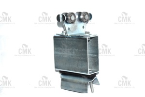 Carretilla manual de cable de acero inoxidable para grúa EOT CT 3032, capacidad de carga de 30-60 kg, transportador de cables de 3 niveles con 4 ruedas, diseño duradero - Product Image 4