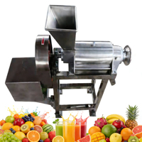 Presse-agrumes commercial haute performance 500 kg/heure pour pommes, oranges et ananas avec broyeur HJ-CM1000