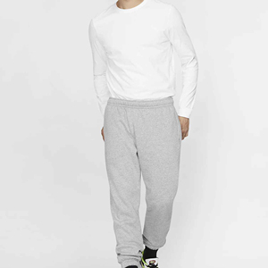 Pantalon de survêtement streetwear personnalisé, coupe évasée style hip-hop, 100% coton, ample, pour homme - Product Image 3