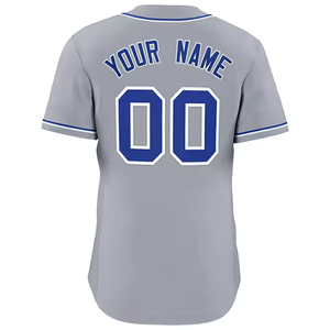 High Quality <b>Baseball</b> Uniform Best Price New Arrival Sports Wear 100% Polyester Fabric Short Moisture-Wicking V-neck Sublimated - Product Image 6