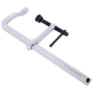 Pince à serrage robuste à mâchoires profondes de 5 1/2 po avec patin pivotant amovible, pince à barre de 16 po x 5 1/2 po pour le soudage - Product Image 3