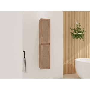 24-Inch Soft Close Doors Bathroom Side Cabinet with <b>Float</b> Mounting Design KD Packing Bathroom Shelves - Product Image 3