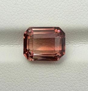 Pierre de tourmaline naturelle non montée, véritable, couleur bio, taille octogonale brillante, pour la fabrication de bijoux, bagues, pendentifs, cadeau de collection Shamim - Product Image 1