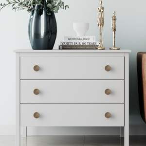 ลูกบิดลิ้นชักสแตนเลสมีสไตล์สำหรับตู้เสื้อผ้า ตู้เก็บของ ลูกบิดประตูที่ทนทานสำหรับเฟอร์นิเจอร์ห้องครัวห้องน้ำ - Product Image 3