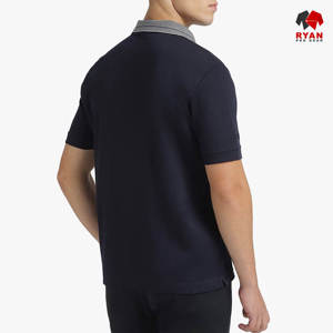 Polo homme premium, coupe classique décontractée, respirant, doux, élégant, pour un usage quotidien, col rabattu - Product Image 2