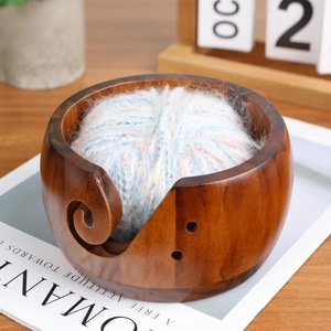 Wooden Yarn <b>Bowls</b> High Quality - Product Image 3