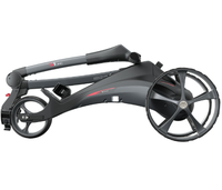 Chariot de golf portable haut de gamme CaddyS M7 M5 léger avec châssis à batterie et système de sac à verrouillage par clé