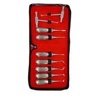 Ensemble d'instruments chirurgicaux Samroz en acier inoxydable pour l'extraction dentaire, certifiés CE pour la chirurgie générale