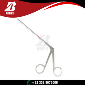 Forceps Nasal Droit Manuel de Haute Qualité à Mâchoires Fenêtrées 4x10mm en Acier Inoxydable Certifié CE, Instrument Chirurgical ORL - Product Image 3