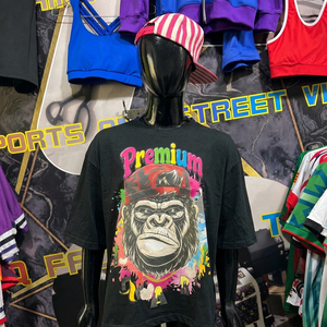 เสื้อยืดคอตตอน 100% สกรีนลายตามสั่ง สำหรับผู้ชายและผู้หญิง คอกลม เนื้อผ้านุ่ม ผลิตแบบ OEM - Product Image 1