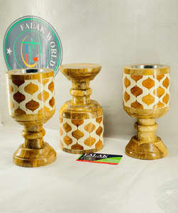 Quemador de incienso de madera de Venta caliente quemador árabe Bakhoor madera Mabkhara artesanía india por Falak World Export - Product Image 5