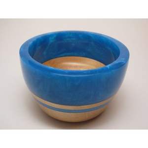 Tazón de Madera y Resina de Lujo para Decoración del Hogar, para Servir Frutas y Comidas - Product Image 3