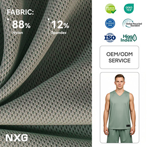 Maillots de <span class=keywords><strong>basket</strong></span>-ball de qualité supérieure, tissu d'activewear 88% nylon 12% élasthanne, séchage rapide, toucher rafraîchissant, couleur Pantone assortie - Product Image 1