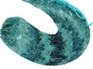 Perles facettées rondes en Grandidierite AAA+ de 5 mm, pierres semi-précieuses naturelles rares en Grandidierite, coupées à la main, perles en vrac pour bijoux - Product Image 2