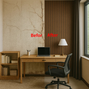Modern WPC Wall Panel with 3D Design Waterproof & Fireproof Surface for Indoor Decoration-3-Year Warranty Pima - Product Image 5