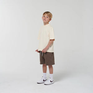 Conjunto de Ropa de Verano Personalizado para Niños, Conjunto de Algodón de Manga Corta y Pantalones Cortos, Conjunto de Camiseta de Algodón y Pantalones Cortos de Malla para Bebés - Product Image 3