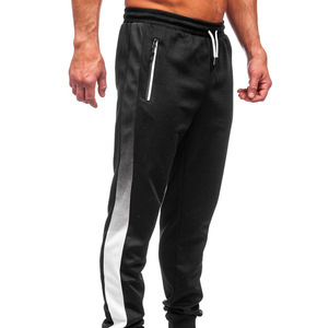 Latest Custom logo and Size Men Loose <b>Stacked</b> <b>Jogger</b> Pants Solid Color <b>Joggers</b> Straight Sweat Men <b>Jogger</b> Pants Flared Sweatpants - Product Image 2